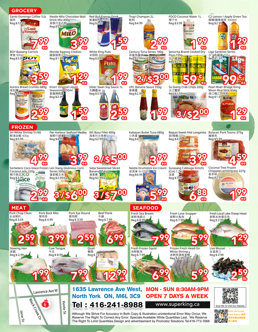 Weekly Flyer North York (July 10-16)