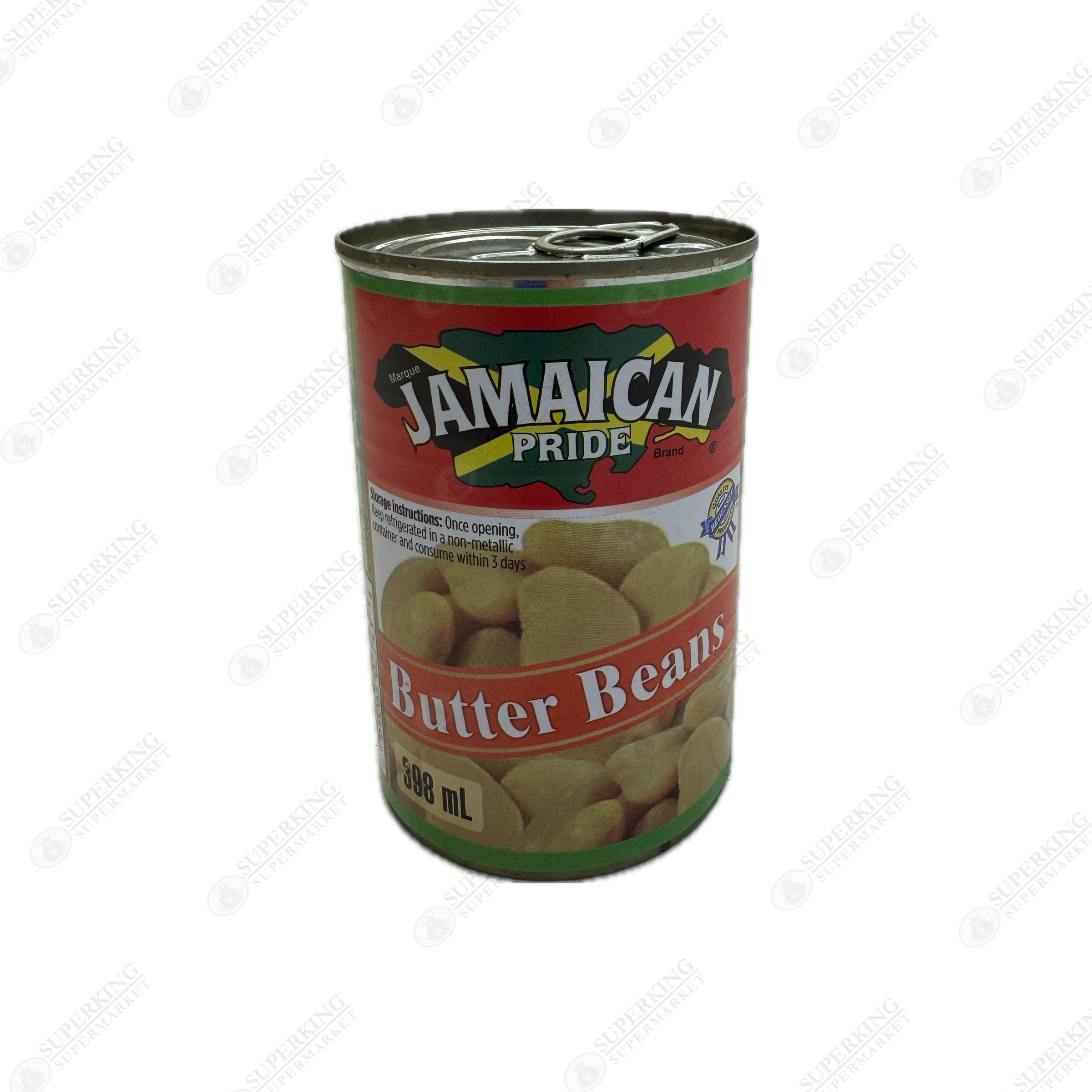 Jamaican Pride Butter Bean 12x398ML