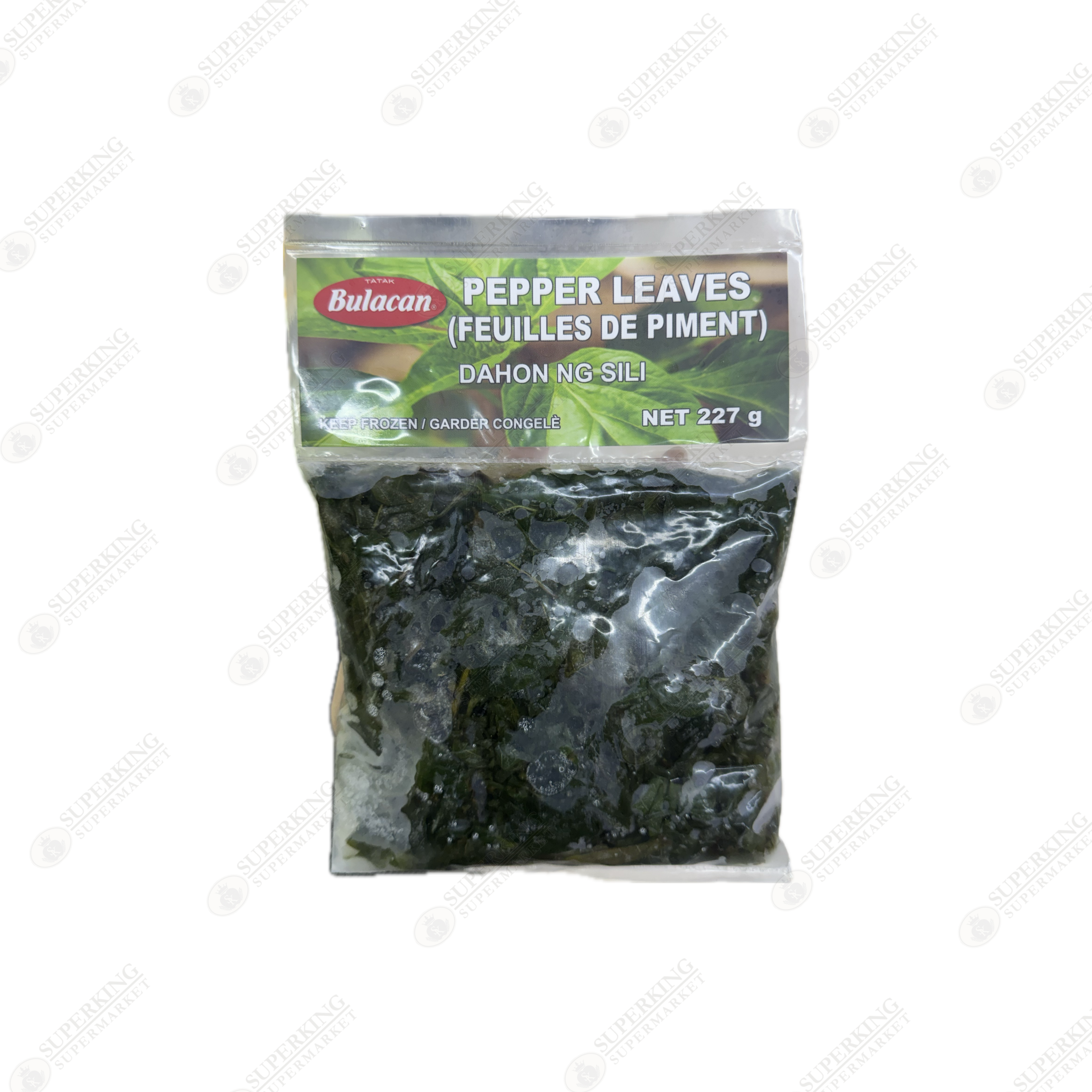 Frozen Pepper Leaves (Dahon Ng Sili) 20 x 227g