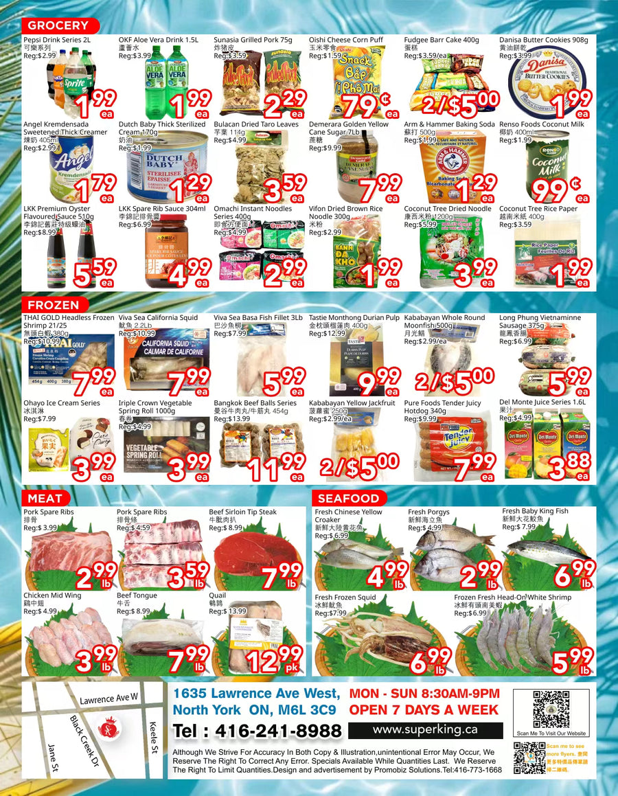 Weekly Flyer North York (July 17-23)