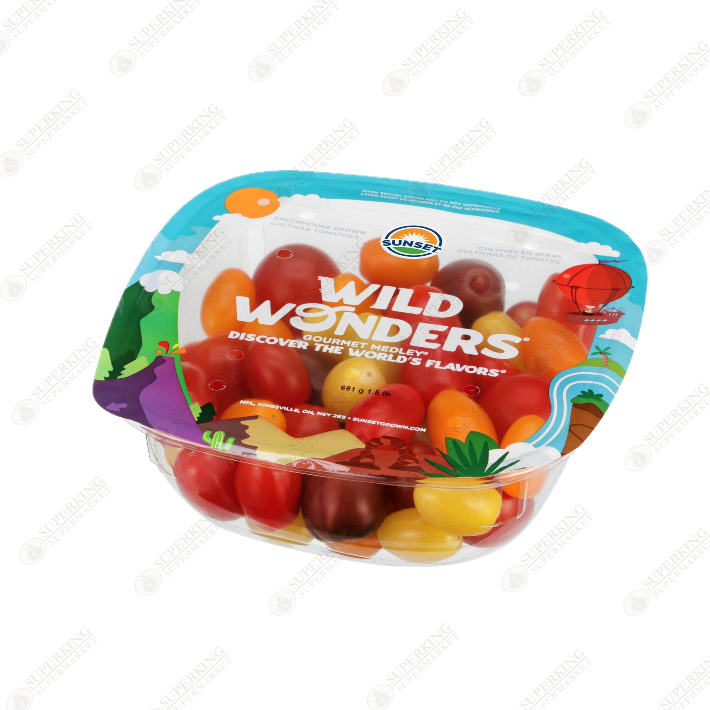 Grape Tomatoes (Rainbow) 1.5lb