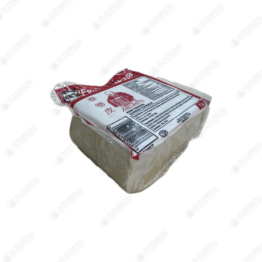 Wing's Eggroll Wrap 18x1KG