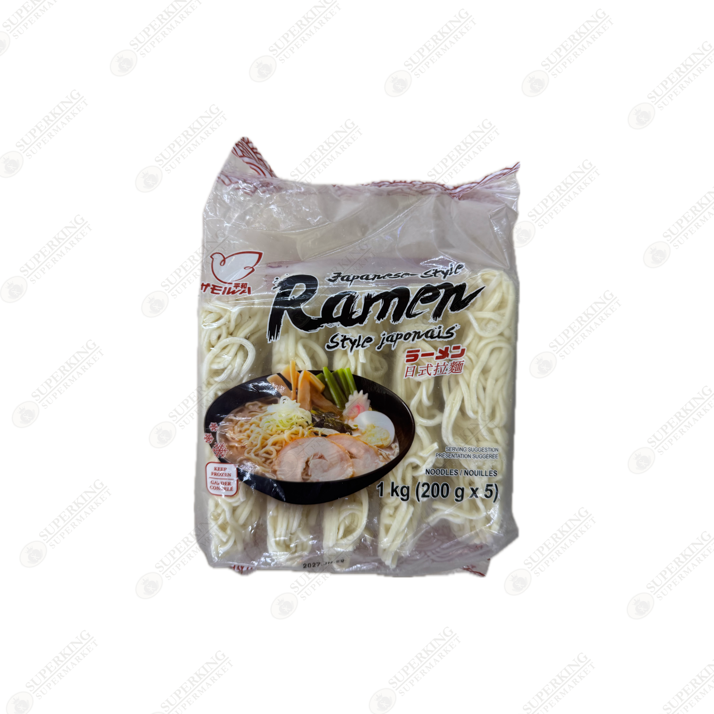 Heiwa Japanese Style Ramen 8 packs of (250g x 5)