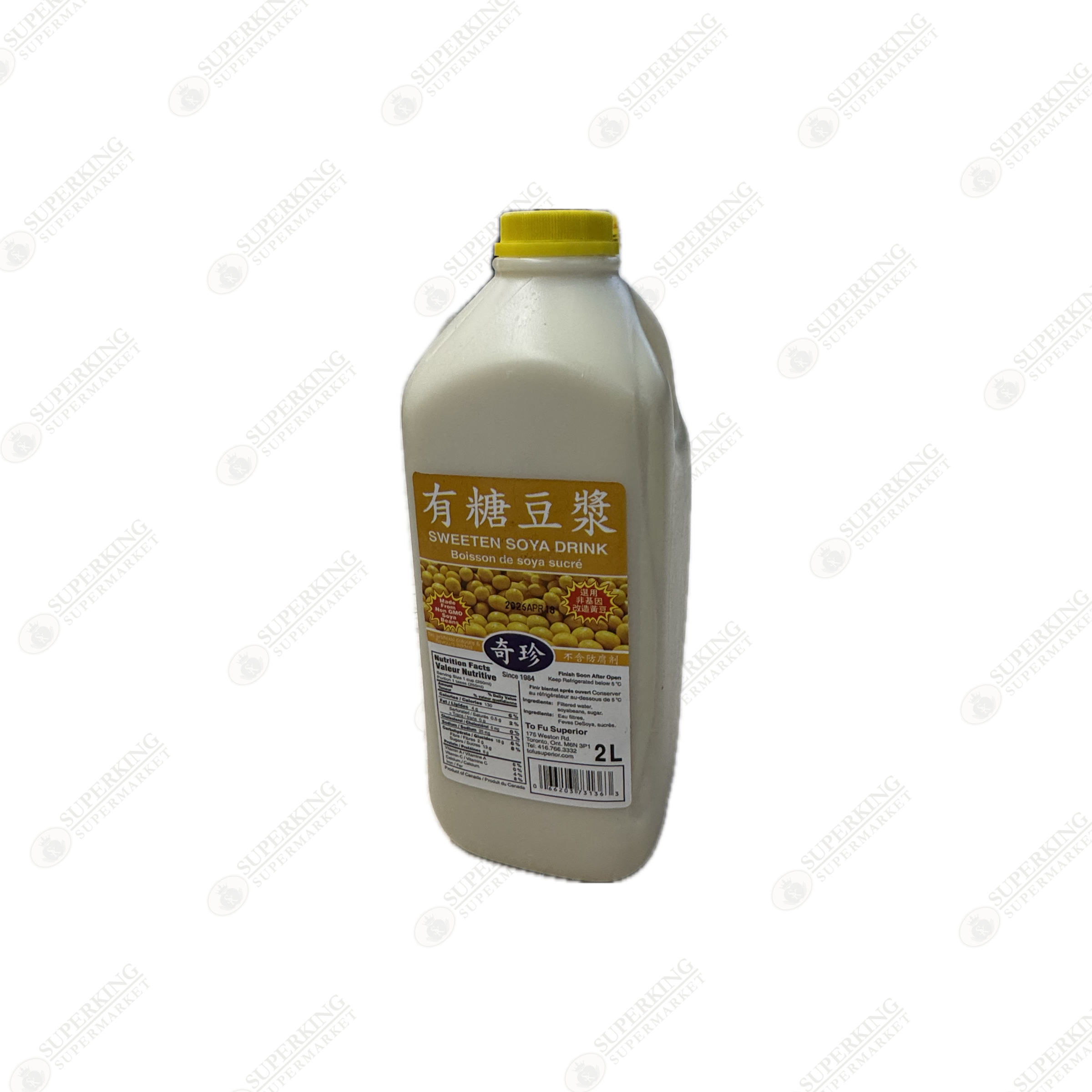 Sweetened Soya Drink 2L