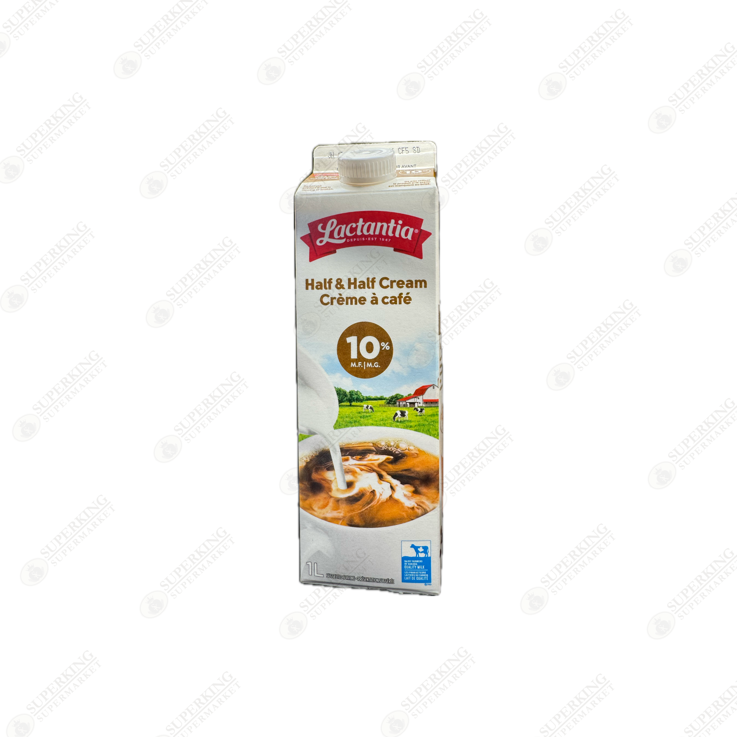 Half and Half Cream 10 x 1L