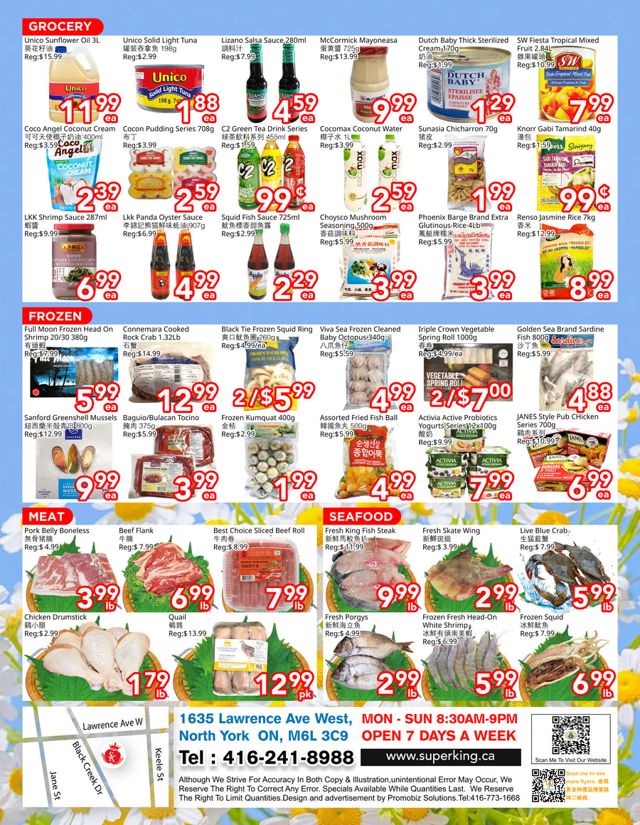 Weekly Flyer North York (September 4-September 10)