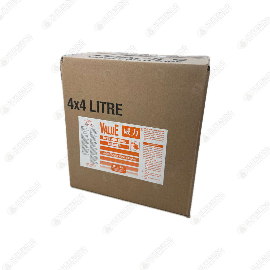 Value Oven and Grill Cleaner 4L