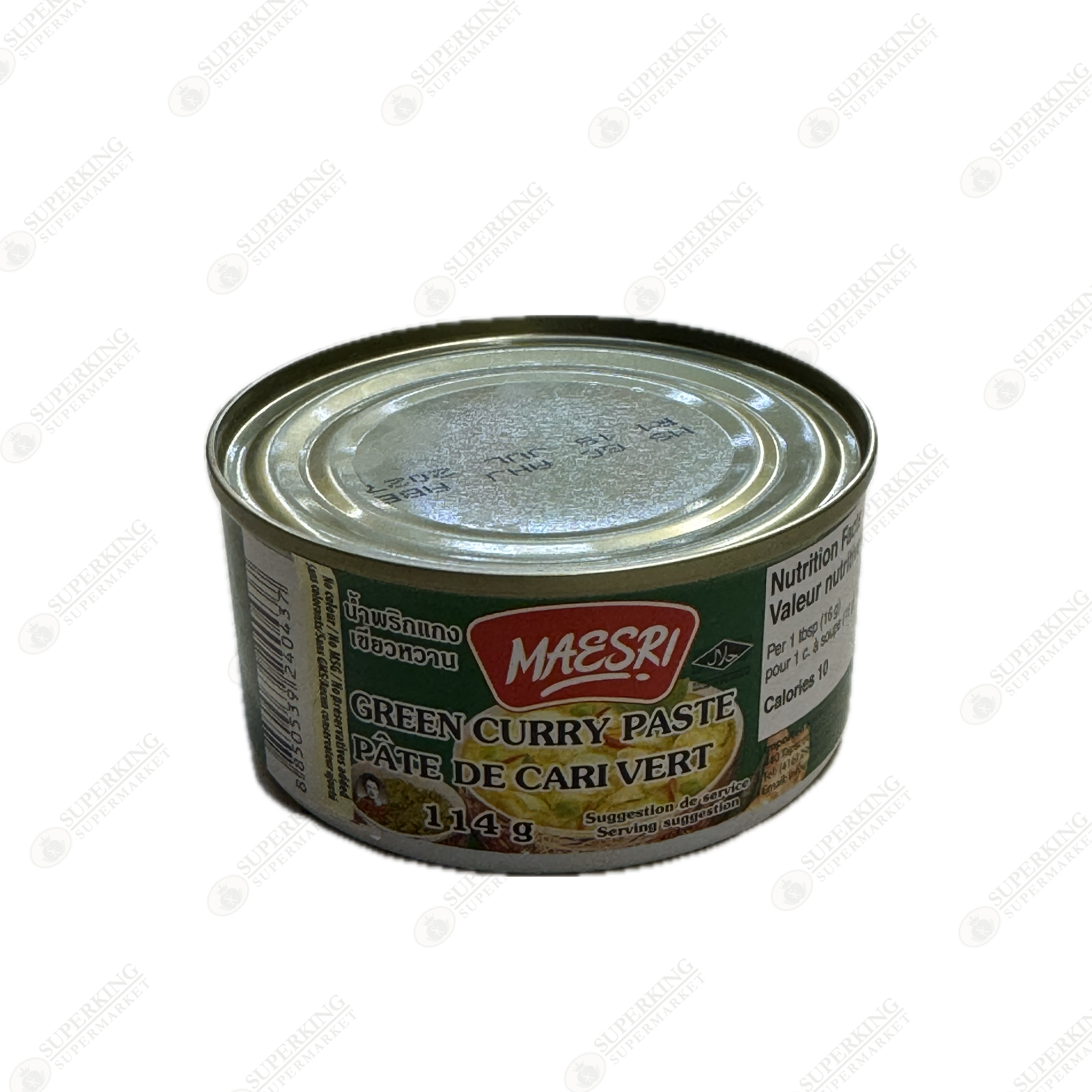Green Curry Paste 24 bottles x 114g