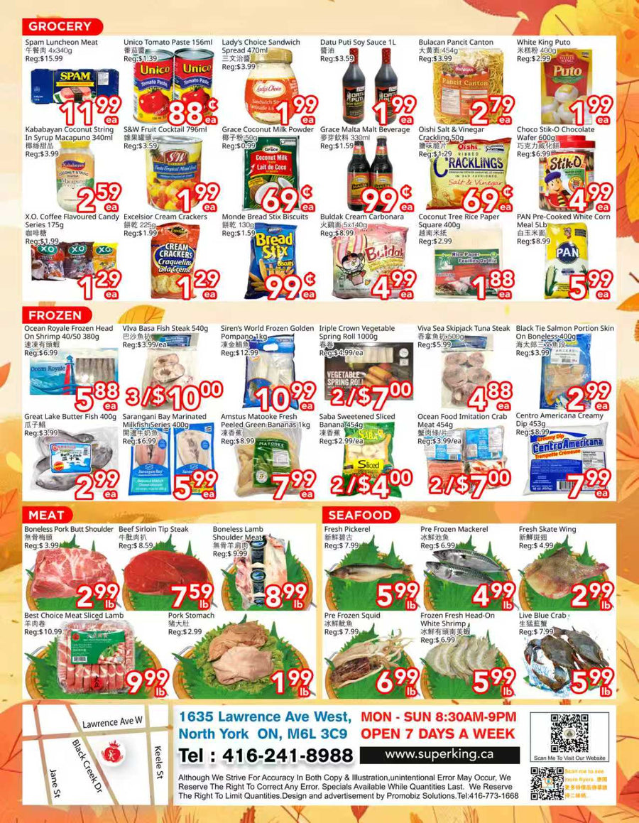 Weekly Flyer North York (October 2nd-October 8th)