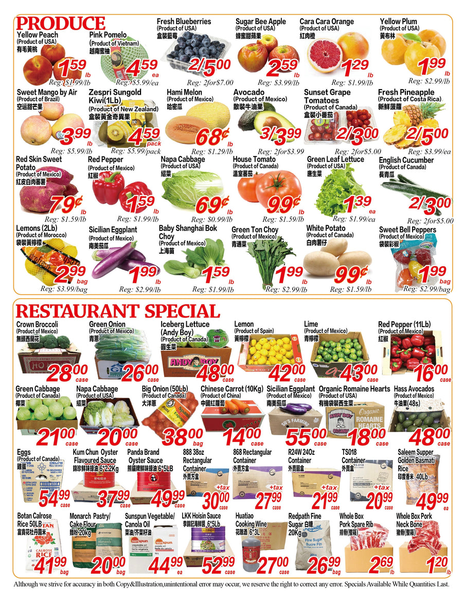 Weekly Flyer London (August 28-September 4)