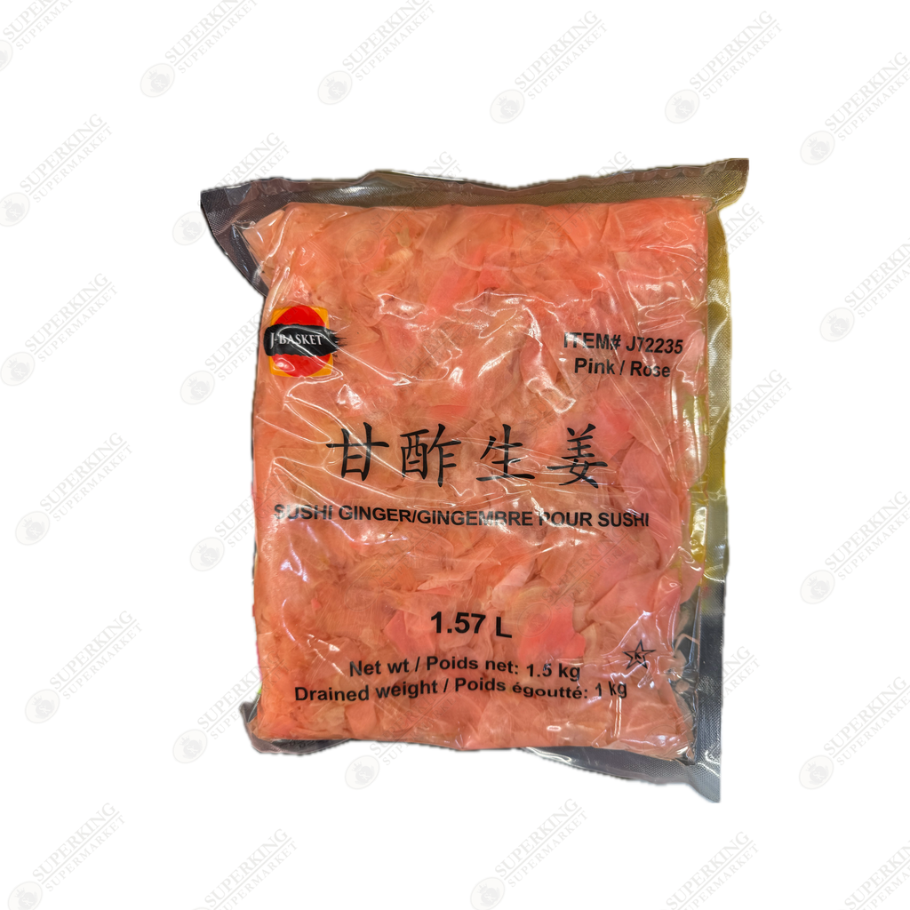 J-Basket Sushi Ginger (Pink) 10 x 1.5kg
