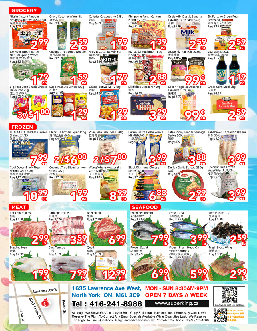 Weekly Flyer North York (August 14-August 20)