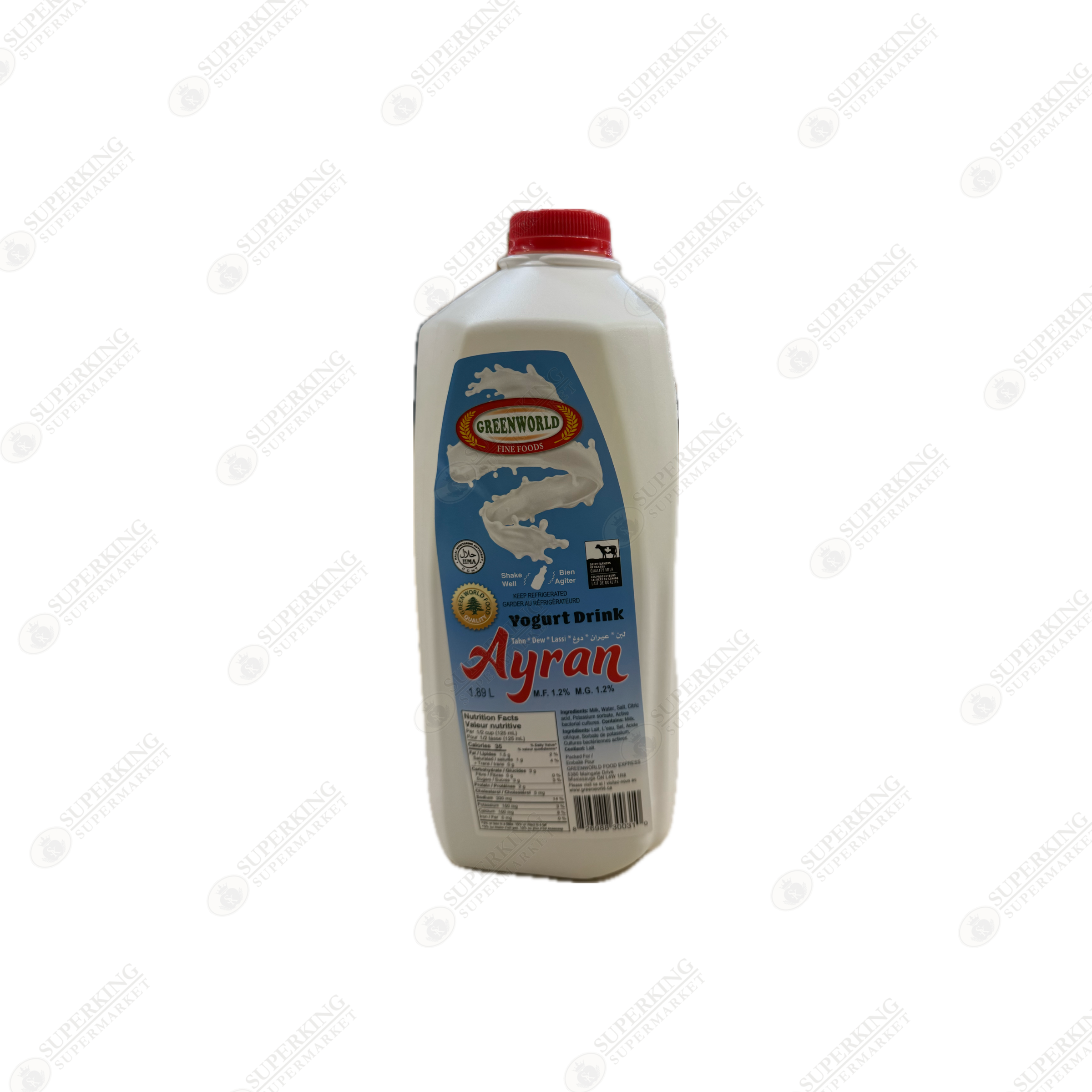 Aryan Yogurt Drink 9 x 1.89L