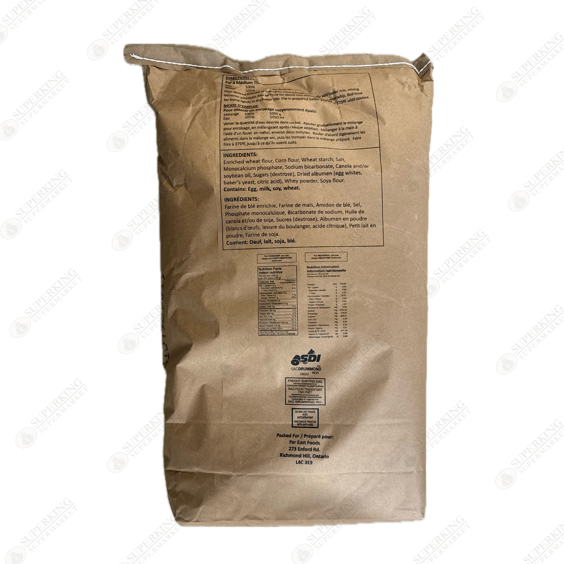 Far East Batter Mix 20kg / 44lbs