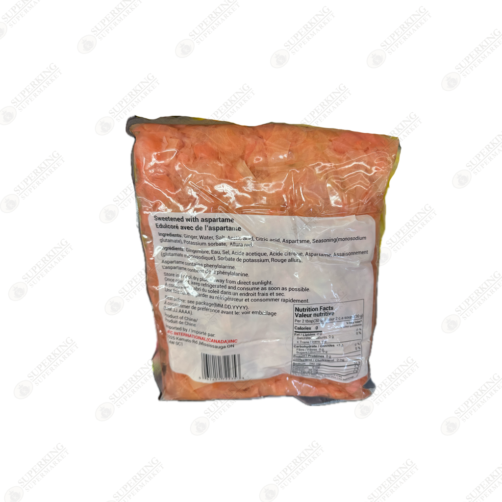 J-Basket Sushi Ginger (Pink) 10 x 1.5kg