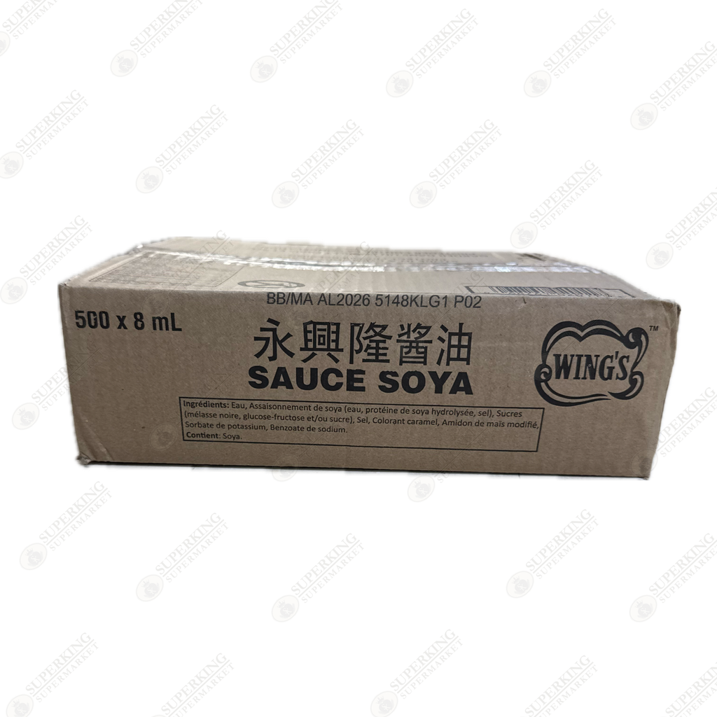 Wing's Soy Sauce (500pc x 7ml)