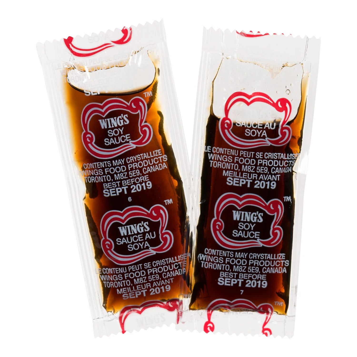 Wing's Soy Sauce Packet