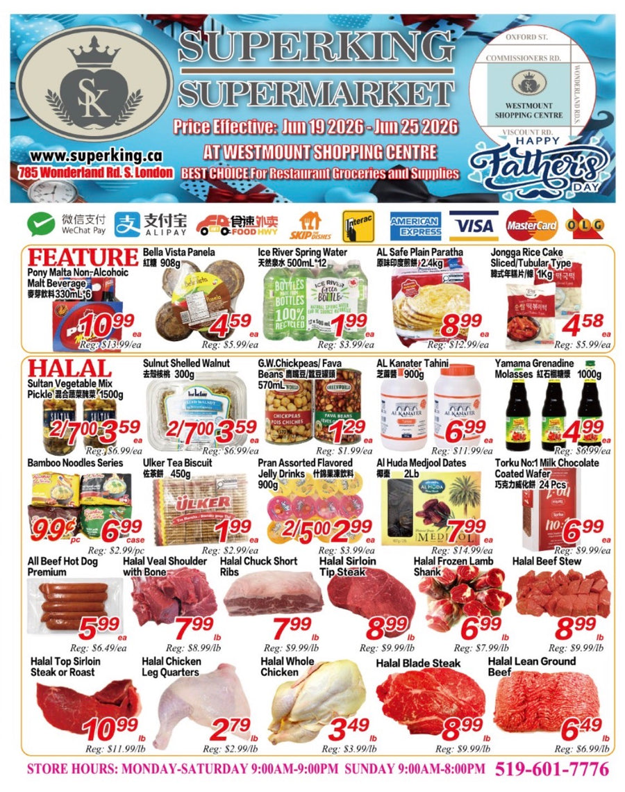 Weekly Flyer London (June 19 - 25)