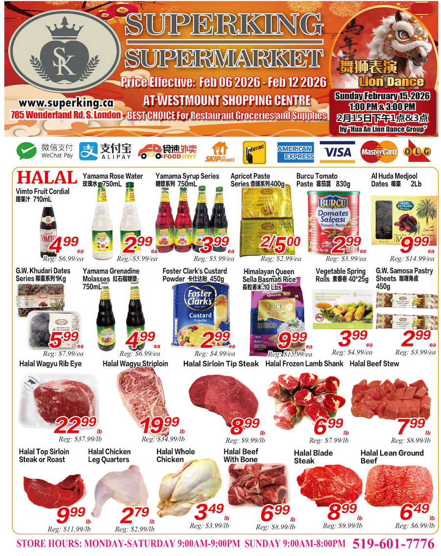 Weekly Flyer London (Feb 6-12)