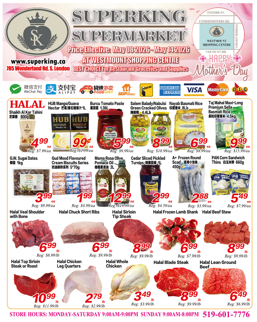 Weekly Flyer London (May 8 - May 14)