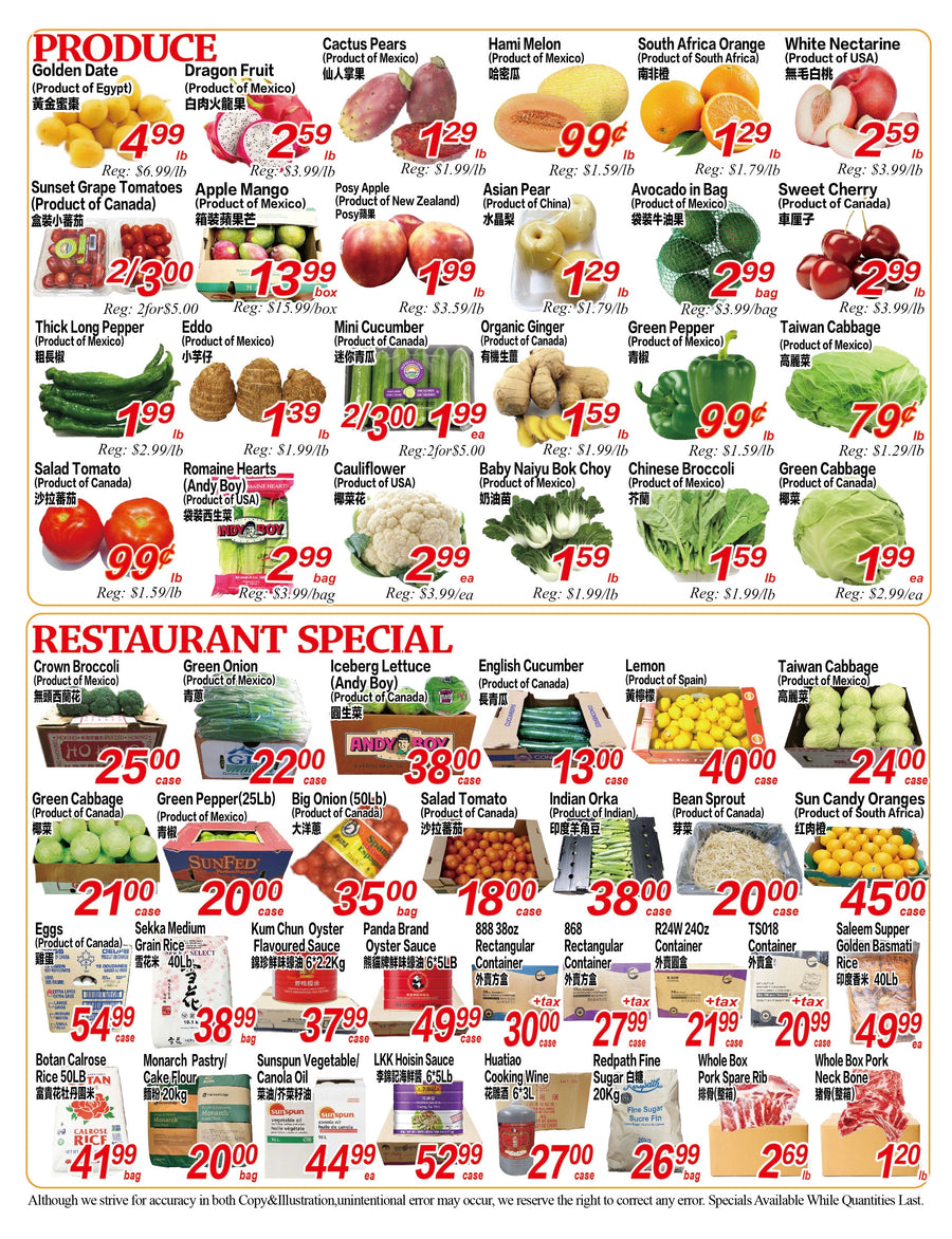 Weekly Flyer London (August 21-August 27)