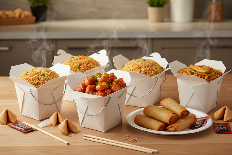 chinese take out food