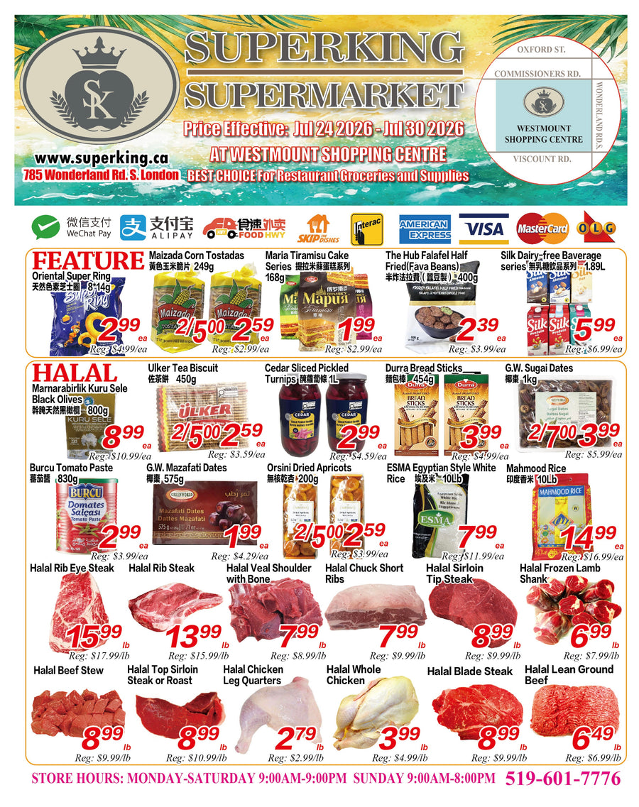 Weekly Flyer London (July 24-31)