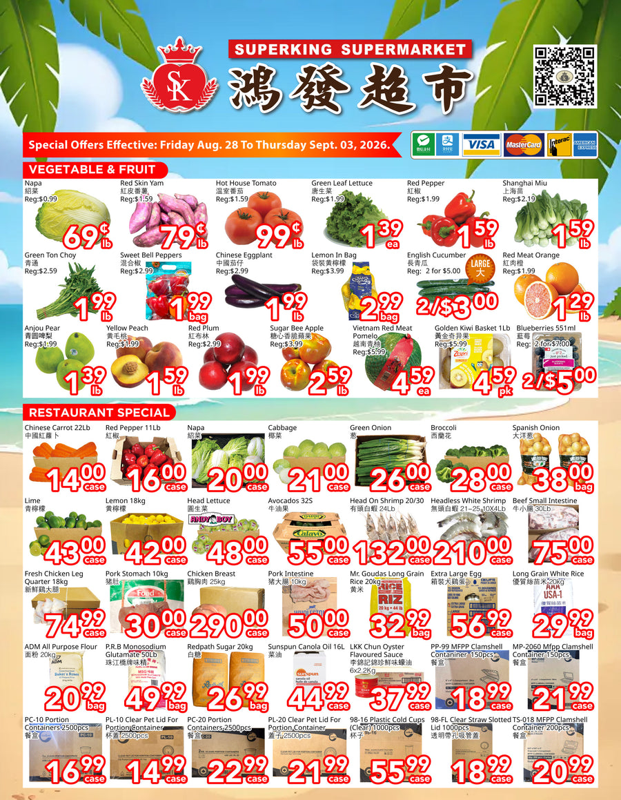 Weekly Flyer North York (August 28-September 4)