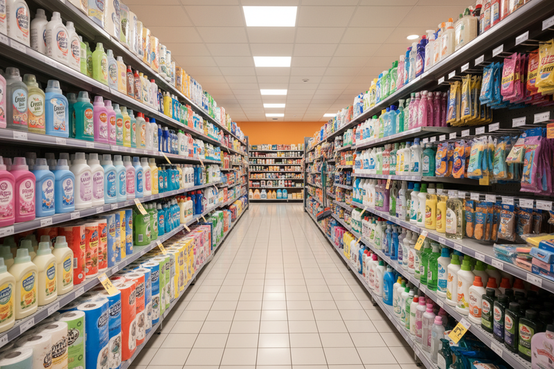 household items aisle