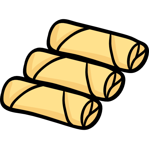 dumpling, spring roll, pastry dough